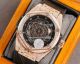 Copy Hublot Big Bang Sang Bleu Rose Gold Watch Black Dial Diamond Bezel 45MM (4)_th.jpg